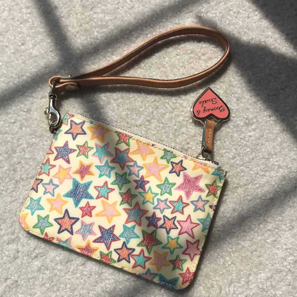 Multicolored Wristlet